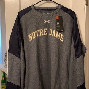 NWT Notre Dame sweatshirt (embroidered)